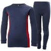 Helly Hansen Junior Lifa Merino skikläder 2020 Evening Blue