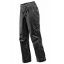 Vaude Womens fluid full zip pants regnbukser Black