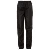 Vaude Kvinnors Fluid Byxor regnbyxor Black