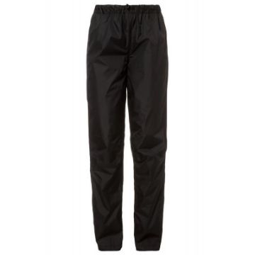 Vaude Kvinnors Fluid Byxor regnbyxor Black