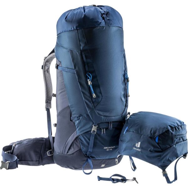 Deuter Aircontact 65 plus 10 ryggsäck Midnight Ocean