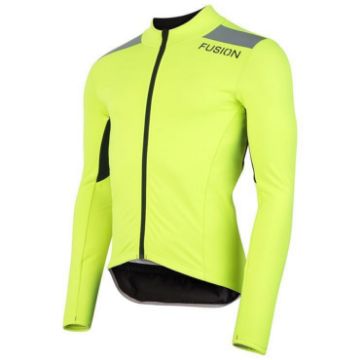 Fusion Sli Cykling Jacka Yellow