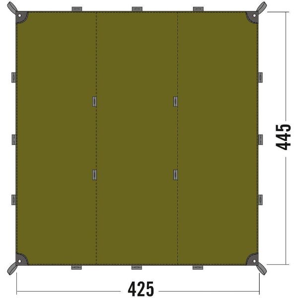 Tatonka Tarp 1 PU Light Olive