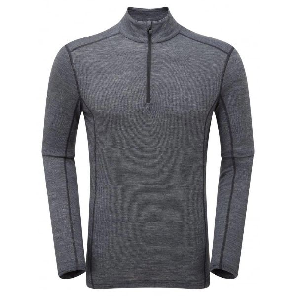 Montane Primino 140 Zip Neck Black