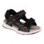 Viking Anchor Børnesandal Charcoal / Red