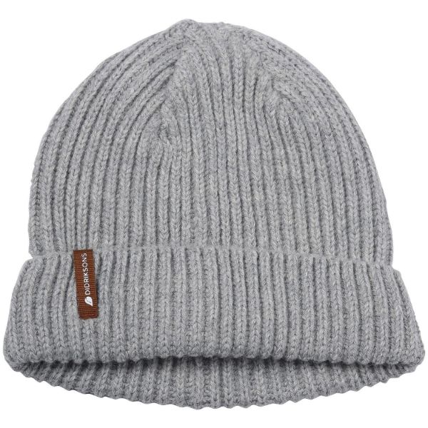 Didriksons Nilson Knitted Youth Beanie 008/Grey Melan