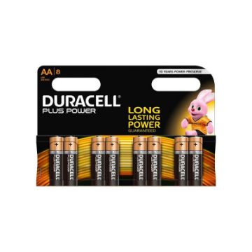 Duracell Plus AA 8 Pack