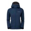 Montane Fjällkvinnors Atomic-jacka Narwhal Blue