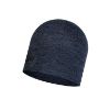 Buff Mellantjock Merinoull Hatt Dark Blue