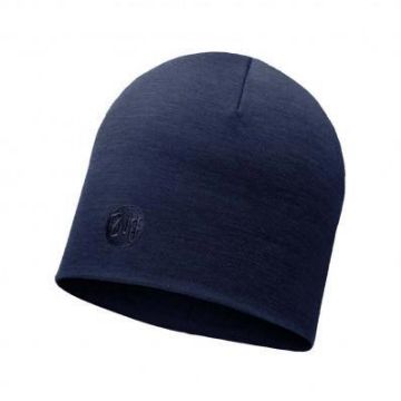 Buff Heavyweight Merino Wool Regular Hat Denim Blue