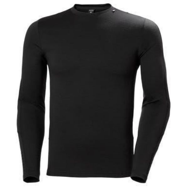 Helly Hansen Lifa Merino Lightweight Crew 2023 Black