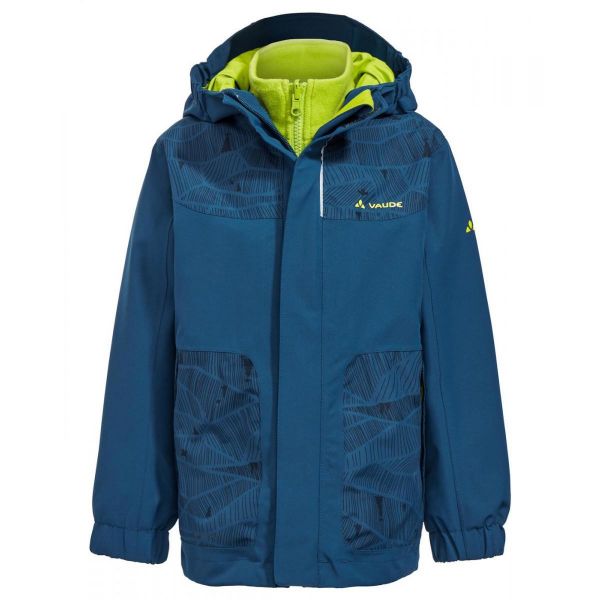 Vaude Kids Campfire 3in1 Jacket IV Deep Water