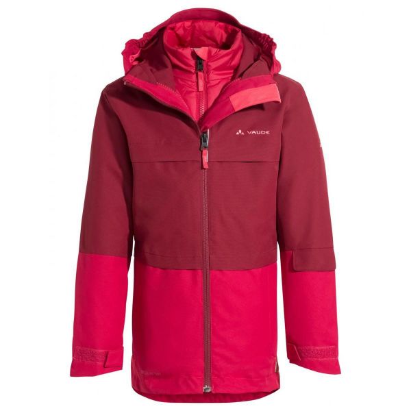 Vaude Kids Snow Cup 3in1 Jacket II Salsa