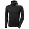 Helly Hansen Lifa Merino Mitelvikt Hoodie Black