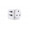 Lifeventure USB UK World Travel Adaptor No Color
