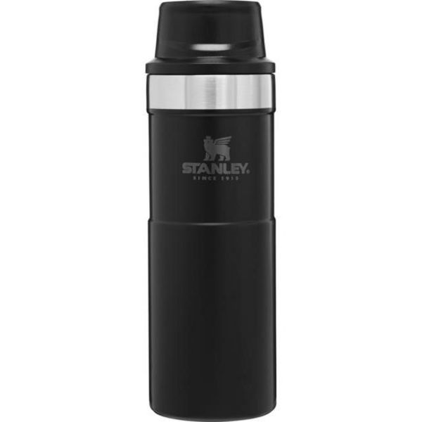 Stanley Trigger Action Travel Mug 0.47L Black