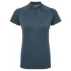 Montane Dart zip-t-shirt Kvinnor Orion Blue