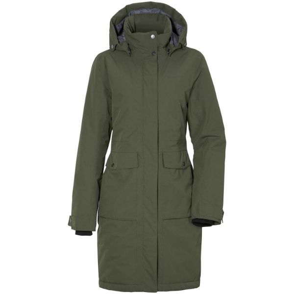Didriksons Emilia Womens Parka 2 Outlet 300/Deep Green