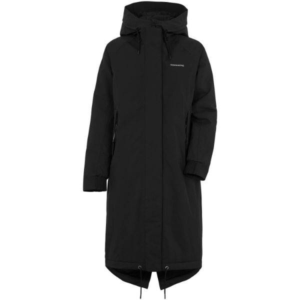 Didriksons Alicia Womens Parka Long 060/Black