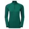 Montane Female Dart Thermo Zip Neck Wakame Green