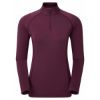 Montane Female Dart Thermo Zip Neck Wineberry