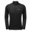 Montane Dart Zip Neck Black