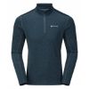 Montane Dart Zip Neck Orion Blue