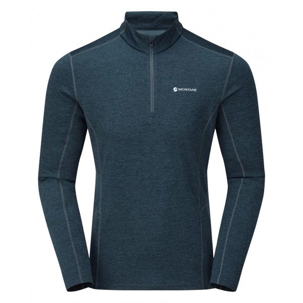 Montane Dart Zip Neck Black