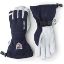 Hestra Army Leather Heli Ski Female 5-Finger Navy