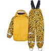 Didriksons Slaskeman Kids Set 5 Printed 859/Camo Yellow