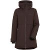 Didriksons Helle Womens Parka 5 083/Chocolate Brown