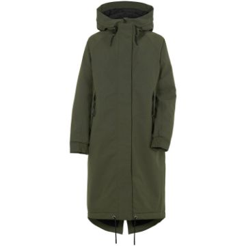Didriksons Alicia Womens Parka Long 2 300/Deep Green