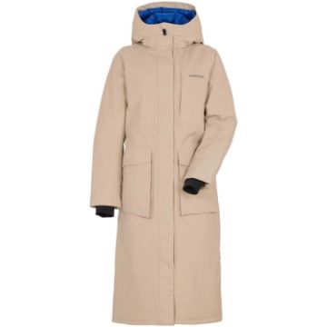 Didriksons Leya Womens Parka Long 2 569/Clay Beige