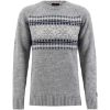 Ulvang Lundhags Eio Sweater Ms Grey Melange/Vanilla/New Navy