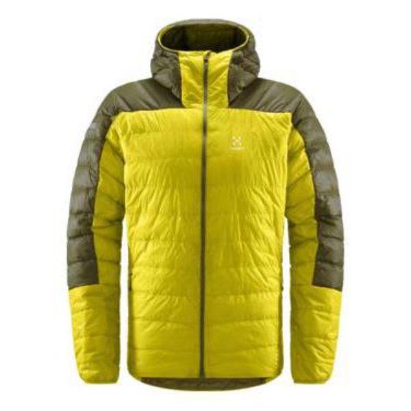 Haglöfs L.I.M Down Hood Men                  Aurora/Olive Green