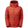 Montane Anti-Freeze Hoodie Dam Saffron Red