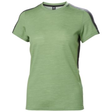 Helly Hansen Womens Lifa Merino Lightweight Tee Jade