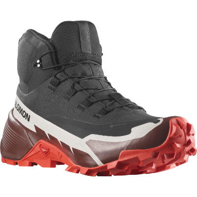 Salomon Cross Hike Mid 2 GTX Black / Bitter Chocolate / Fiery Red