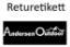 Returetikett - andersenoutdoor.se