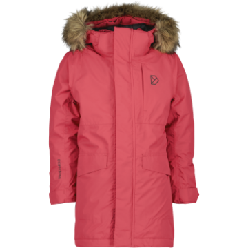 Didriksons Pyrit Kids Parka Garnet Red