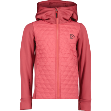 Didriksons Kapris Kids Fullzip Jacka Garnet Red
