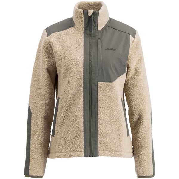 Lundhags Saruk Wool Pile Mid Full Zip Women Sand