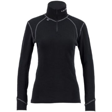 Ulvang Thermo turtle neck w / zip Ws Black
