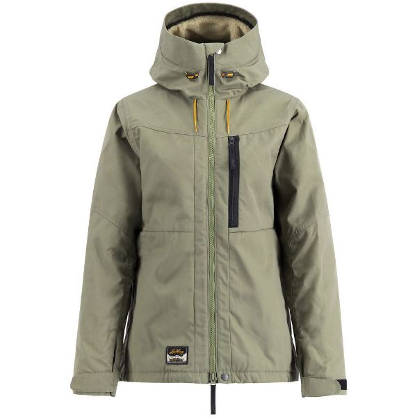 Lundhags Jarpen Pile Jacket W Dark Gold