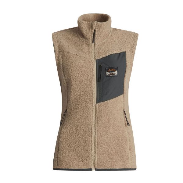 Lundhags Flok Wool Pile Vest W Sand