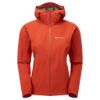 Montane F MINIMUS LITE JACKET Saffron Red