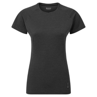 Montane FEM DART T-SHIRT Black