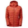 FEM GROUND CONTROL JACKET - Saffron Red