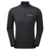 DART THERMO ZIP NECK - Black