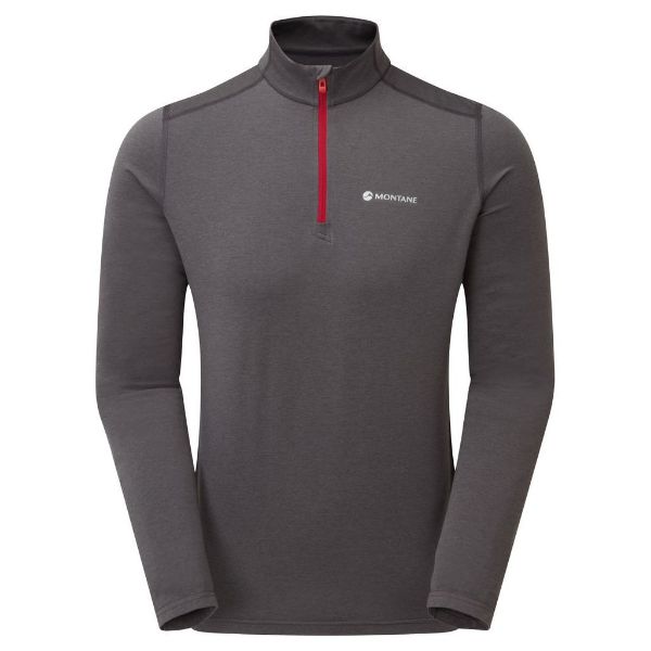 DART THERMO ZIP NECK - Black